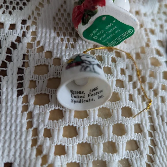 Vintage Peanuts/ Lucy Christmas Ornaments - Picture 14 of 16